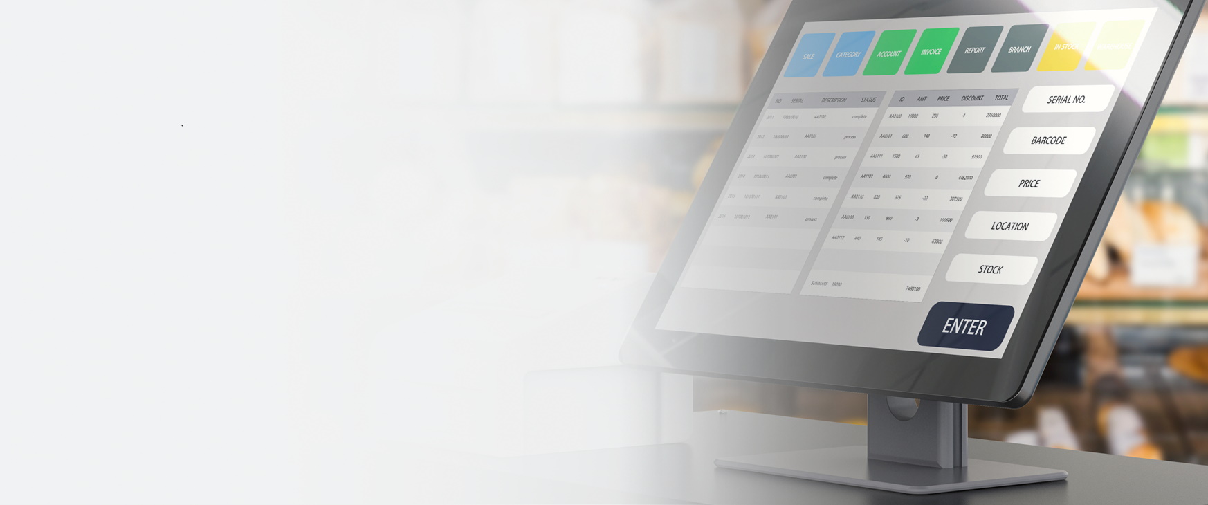 Point of sale nested